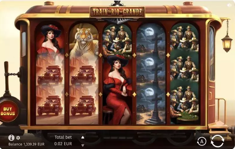 Play Train to Rio Grande Slot Main Screen Reels