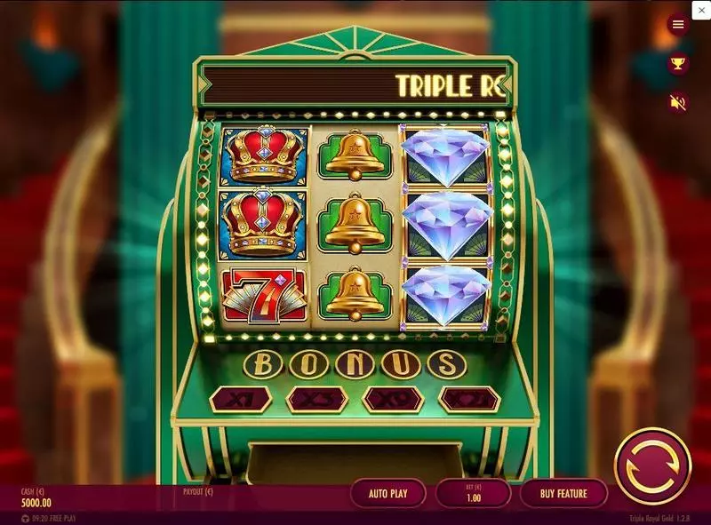 Play Triple Royal Gold Slot Main Screen Reels