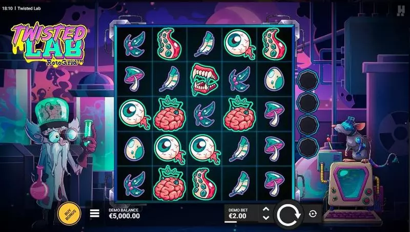 Play Twisted Lab Slot Main Screen Reels