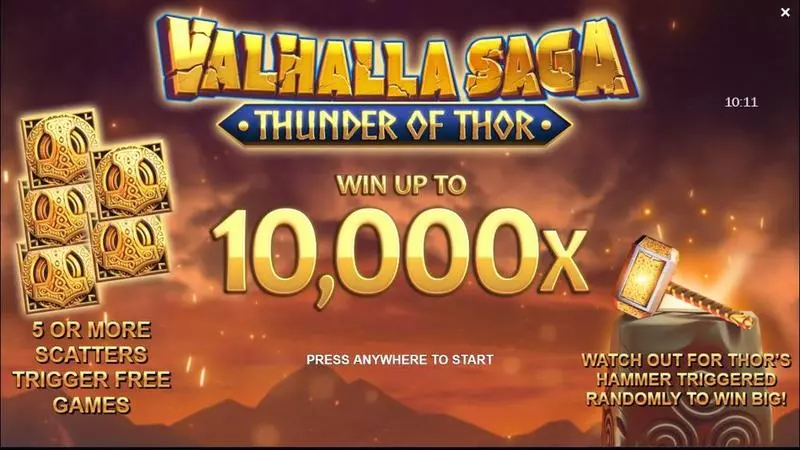 Play Valhalla Saga: Thunder of Thor Slot Bonus 3