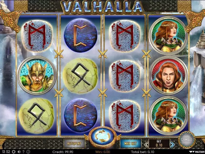 Play Valhalla Slot Main Screen Reels