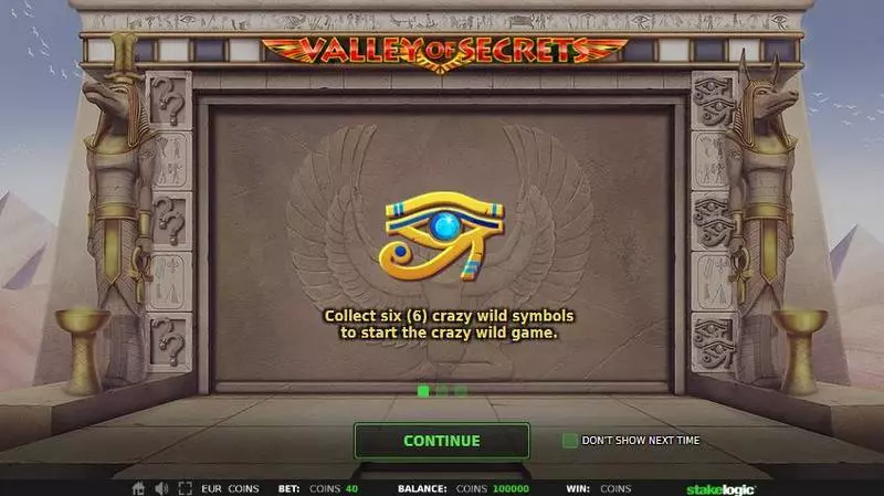 Play Valley of Secrets Slot Info and Rules