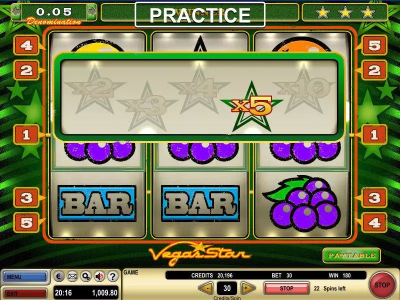 Play Vegas Star Slot Bonus 1