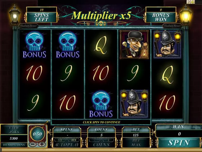 Play Victorian Villain Slot Bonus 1
