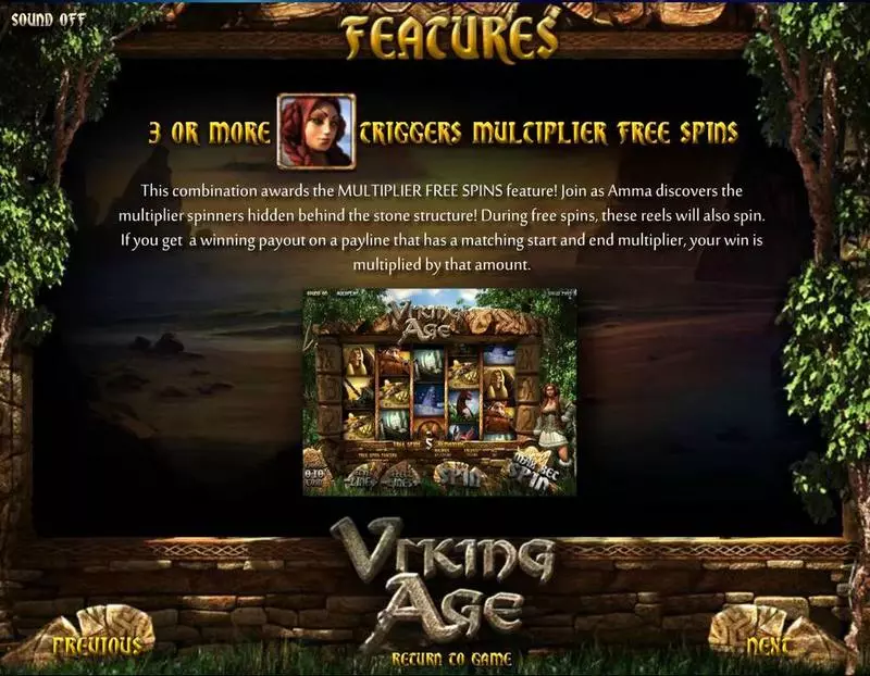 Play Viking Age Slot Bonus 1