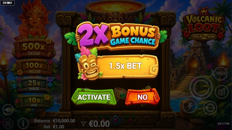 Play Volcanic Loot Slot Info and Rules