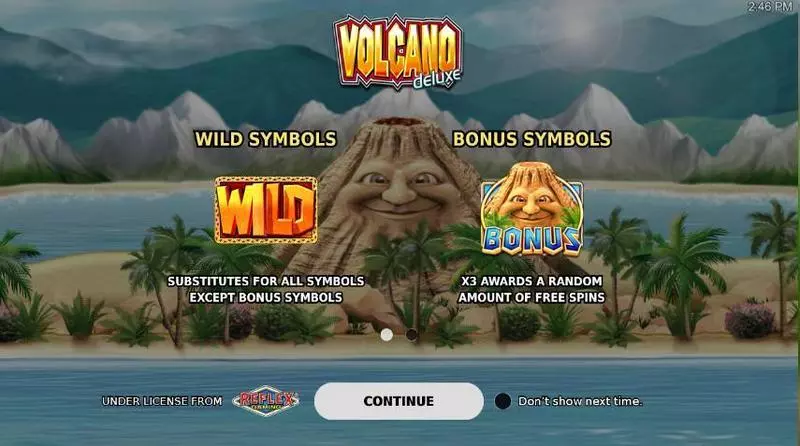 Play Volcano Deluxe Slot Info and Rules