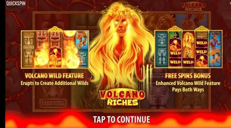 Play Volcano Riches Slot Bonus 1