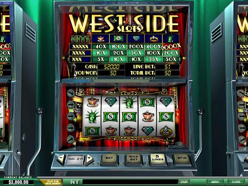 Play West Side Slot Main Screen Reels
