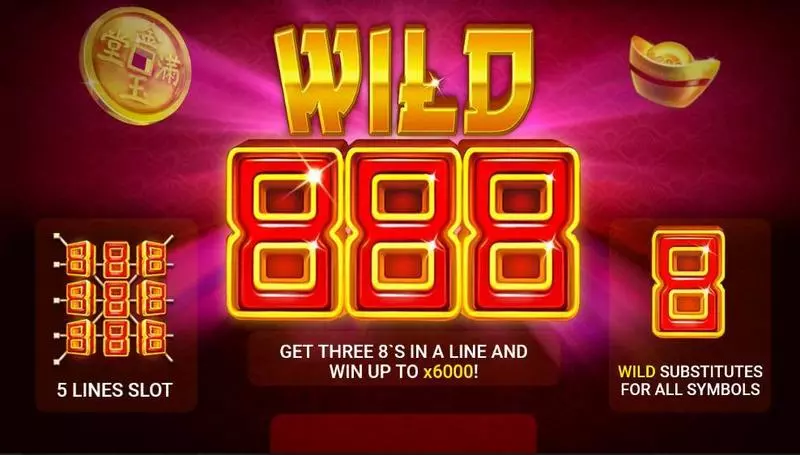Play Wild 888 Slot Info and Rules