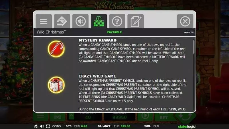 Play Wild Christmas Slot Bonus 1