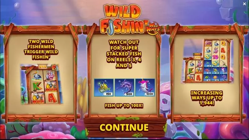 Play Wild Fishin Wild Ways Slot Free Spins Feature