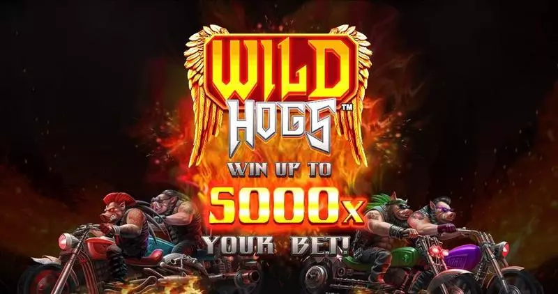 Play Wild Hogs Slot Introduction Screen