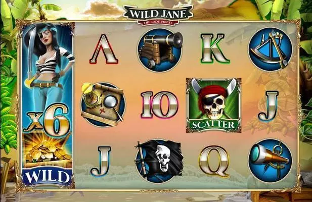 Play Wild Jane, the Lady Pirate Slot Bonus 1