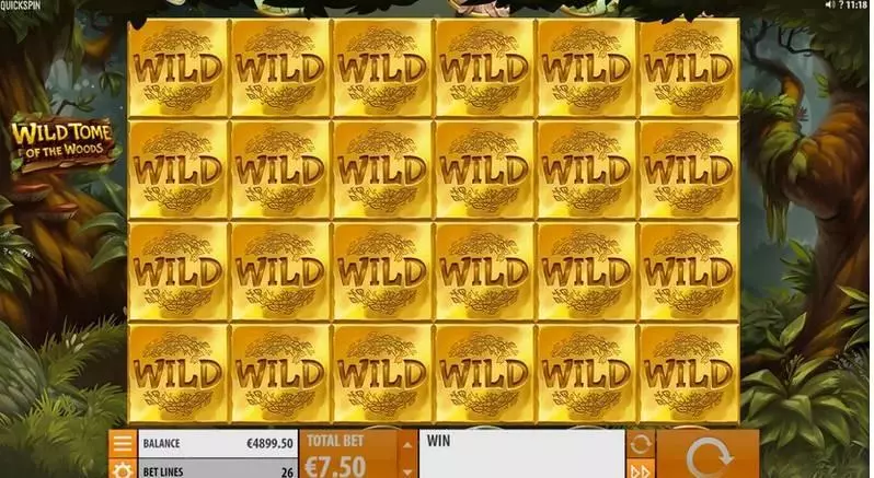 Play Wild Tome of the Woods Slot Bonus 1
