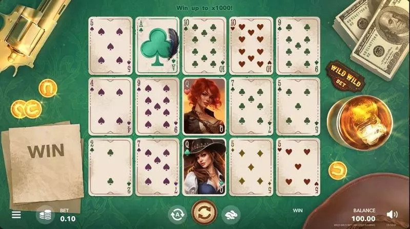 Play Wild Wild Bet Slot Main Screen Reels