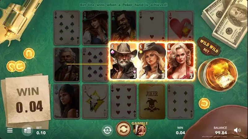 Play Wild Wild Bet Slot Winning Screenshot