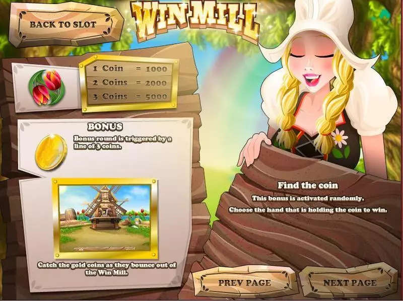 Play Win Mill Slot Info and Rules