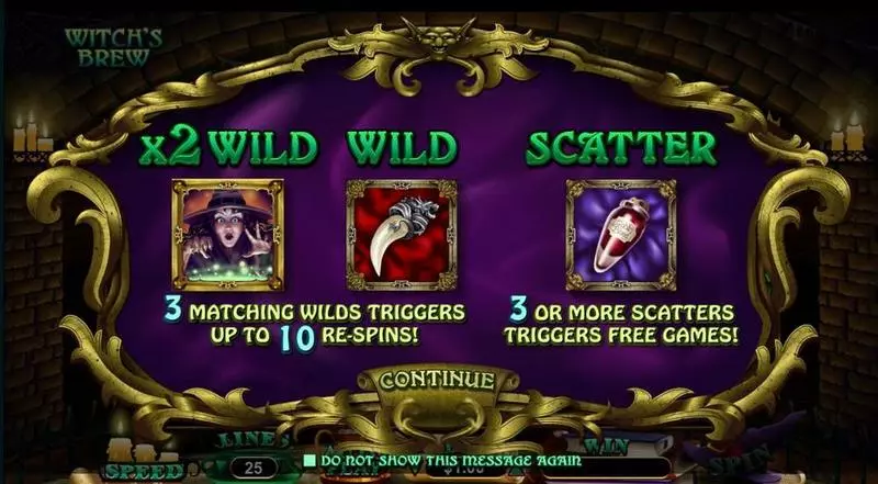 Play Witch's Brew Slot Info and Rules