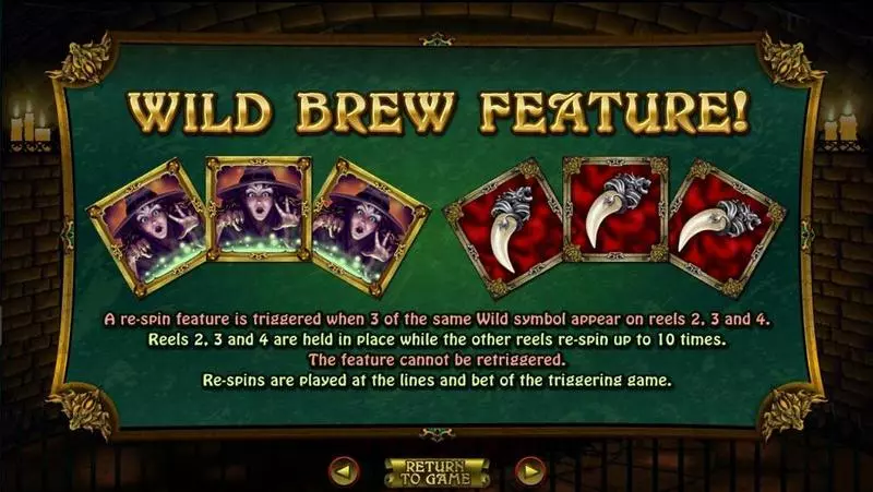 Play Witch's Brew Slot Info and Rules