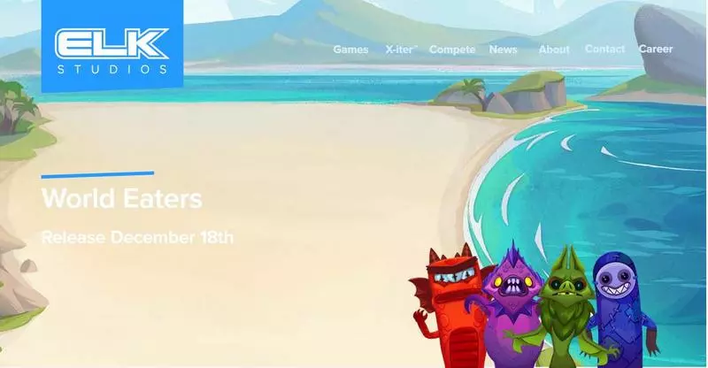 Play World Eaters Slot Introduction Screen